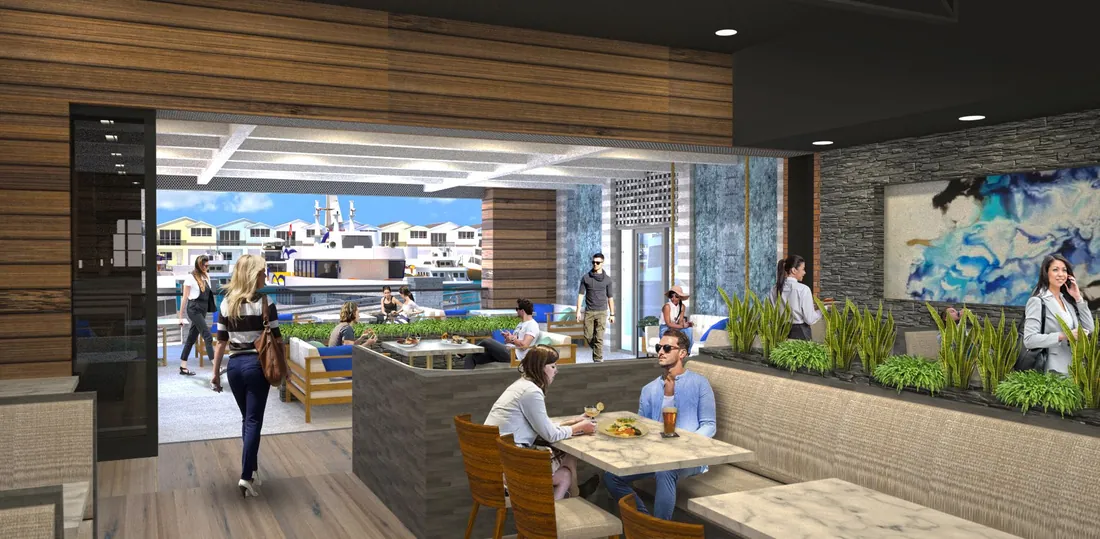 Vue Hamptons: Dining room